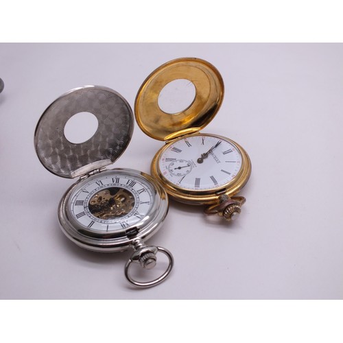 154 - THREE POCKET WATCHES