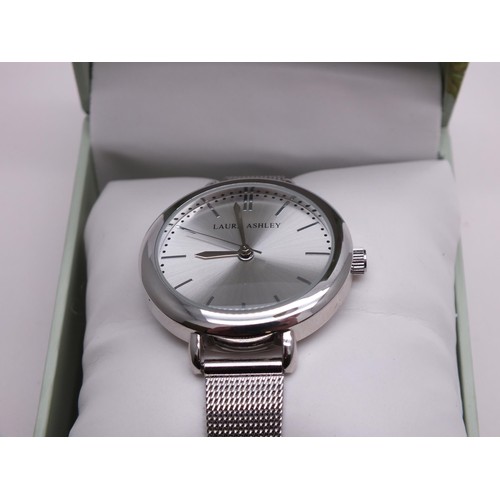 46 - LAURA ASHLEY LADIES BOXED WRISTWATCH