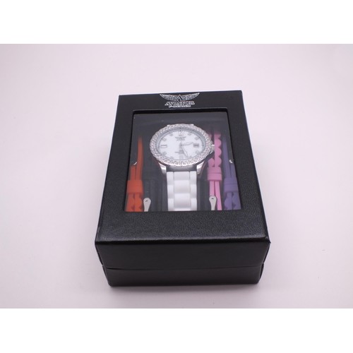 47 - AVIATOR LADIES WRISTWATCH