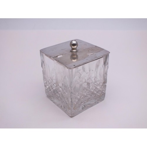 64 - SILVER TOP SQUARE POT