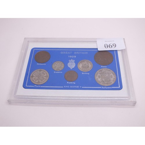 69 - 1929 BOXED COIN SET