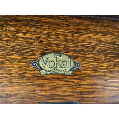 38 - VOKAL GRAMOPHONE UNIT - NO INTERIOR PLAYER