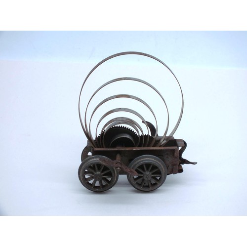 205 - WIND UP TIN PLATE VINTAGE TRUCK