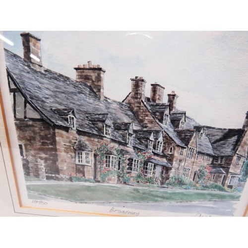 190 - THREE LIMITED EDITION SIGNED PRINTS, SUTTON GOLDFIELD 461/850 WORCESTER CATHEDRAL 204/850 AND BROADW... 