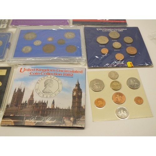 87 - 11x COLLECTABLE COIN SETS