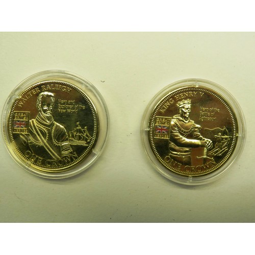 92A - 11x COLLECTABLE COINS TO INCLUDE PHOTOGRAPHIC COINS