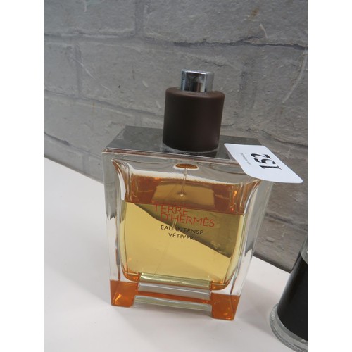 152 - THREE BOTTLES OF AFTERSHAVE  - TERRE D'HERMES, CREED & L'EAU D'ISSEY