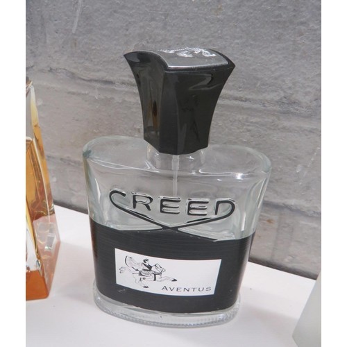 152 - THREE BOTTLES OF AFTERSHAVE  - TERRE D'HERMES, CREED & L'EAU D'ISSEY