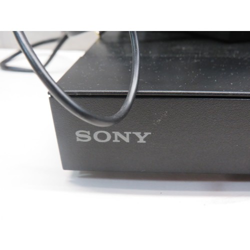 154 - SONY DVD PLAYER WITH REMOTE CONTROL