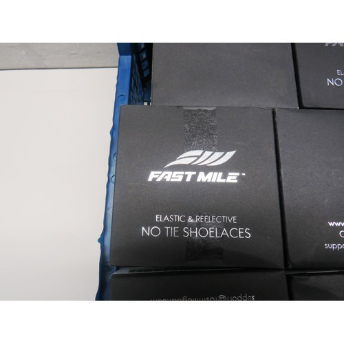 178 - 15 SETS OF FAST MILE NO TIE SHOE LACES REFLECTIVE