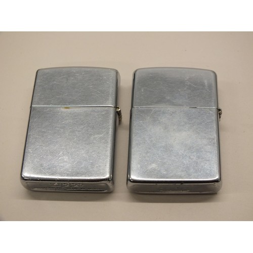 7 - TWO ZIPPO LIGHTERS