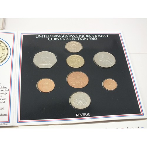 10 - FOUR COIN SETS