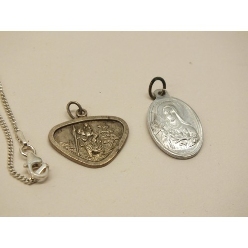 13 - SILVER NECKLACES ETC