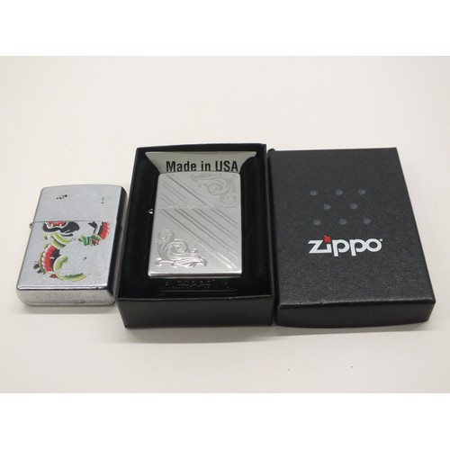 14 - TWO ZIPPO LIGHTERS