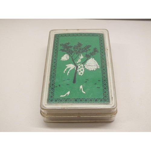 234 - TWO SETS OF VINTAGE PLAYING CARDS INCLUDING NUDE LADIES