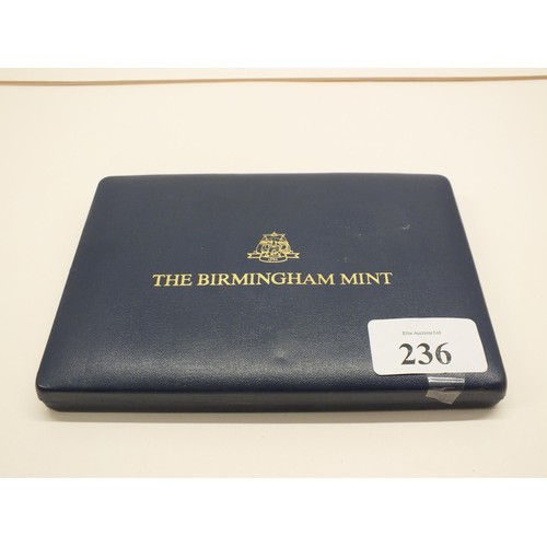 236 - COIN SET- THE FIRST UNITED KINGDOM- REFERRED BIRMINGHAM MINT