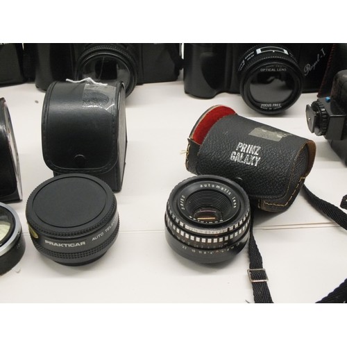 237 - COLLECTION OF CAMERAS AND LENSES