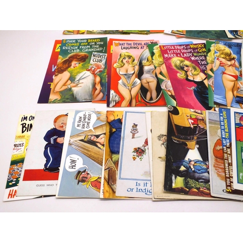 33 - 50 x COMICAL POSTCARDS- MANY ARE BAMFORTHS