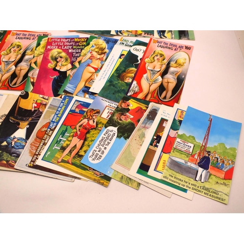 33 - 50 x COMICAL POSTCARDS- MANY ARE BAMFORTHS