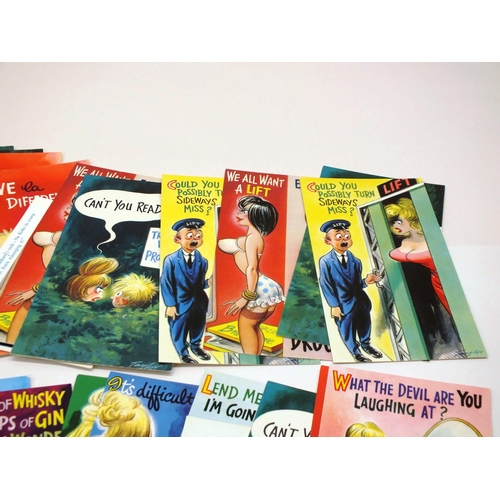 33 - 50 x COMICAL POSTCARDS- MANY ARE BAMFORTHS