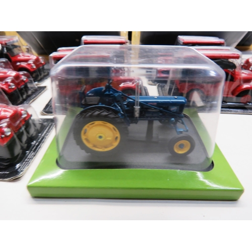 322 - MODEL TANKS TRACTOR AND FIRE ENGINES