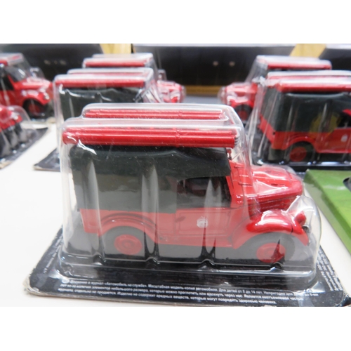 322 - MODEL TANKS TRACTOR AND FIRE ENGINES