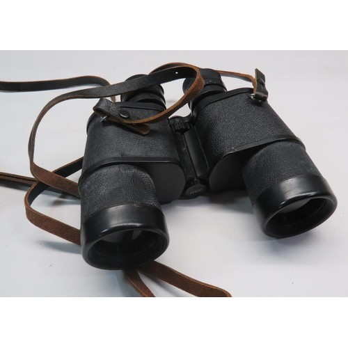 218 - VINTAGE USSR TENTO BINOCULARS 8 x 40 WITH BLACK CASE