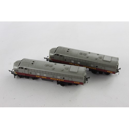 397 - Boxed Vintage OO Gauge TRIANG Loco & Dummy B.B. Diesel T.C. Series