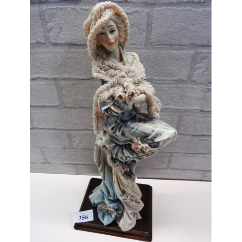 356 - ITALIAN FIGURINE - LARGE