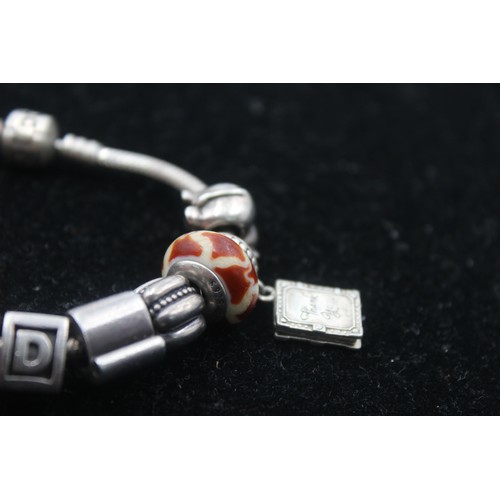 405 - .925 Pandora Bracelet with Charms