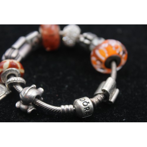 405 - .925 Pandora Bracelet with Charms