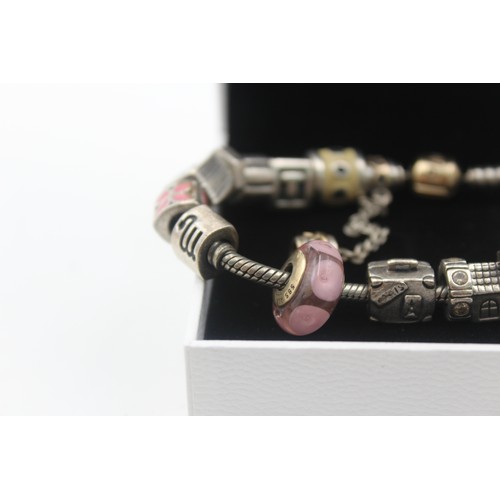 410 - .925 Pandora Bracelet with Charms