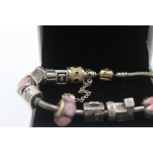 410 - .925 Pandora Bracelet with Charms