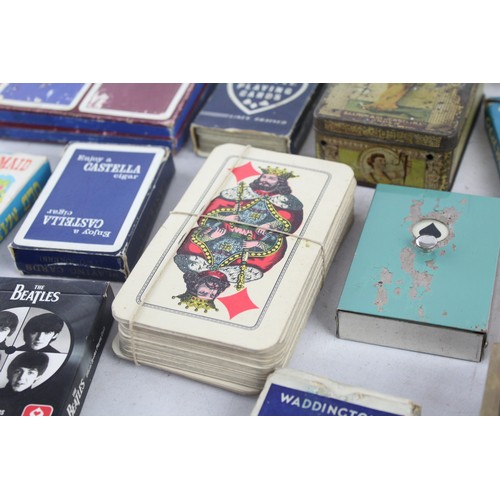 425 - 25 x Assorted PLAYING CARDS & Card Games of Various Designs & Sizes