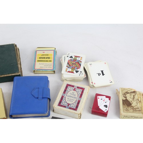 427 - 25 x Assorted PLAYING CARDS & Card Games of Various Designs & Sizes