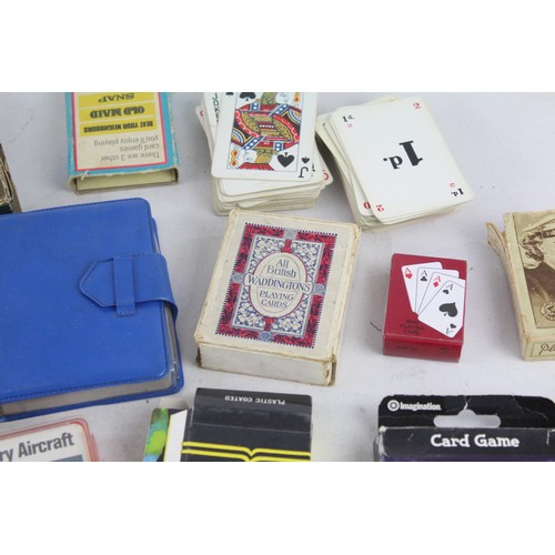 427 - 25 x Assorted PLAYING CARDS & Card Games of Various Designs & Sizes