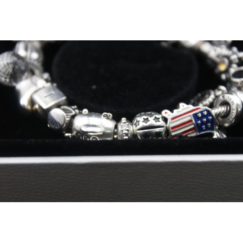 434 - .925 Pandora Bracelet with Charms