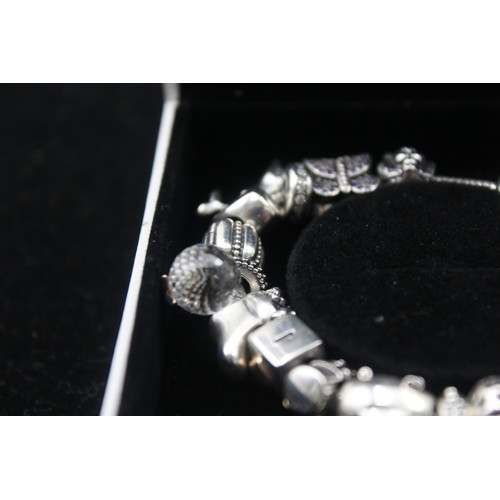 434 - .925 Pandora Bracelet with Charms