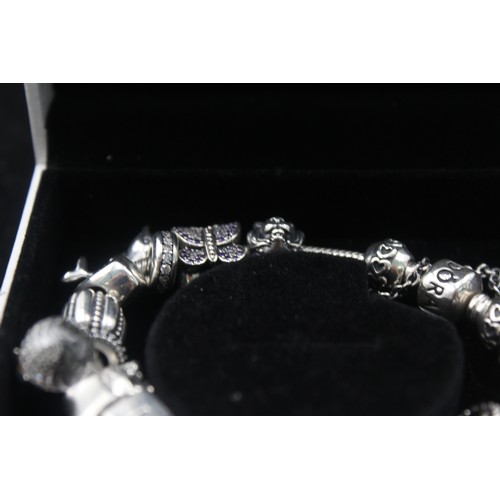 434 - .925 Pandora Bracelet with Charms