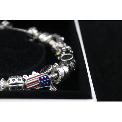 434 - .925 Pandora Bracelet with Charms