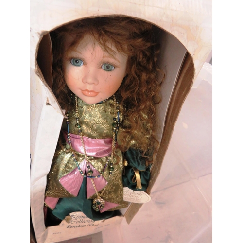 375 - BOXED DOLLS