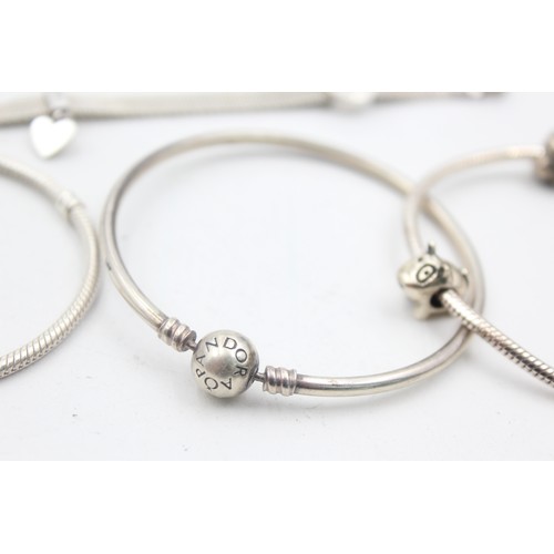 468 - X 4 .925 Pandora Bracelets