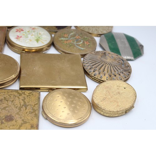 499 - 20 x Assorted Vintage Ladies Powder COMPACTS Inc Melissa, Darling, Mascot Etc