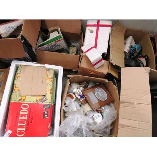 386 - 13 x BOXES OF MISCELLANEOUS