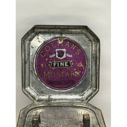 395 - ANTIQUE COLMAN'S MUSTARD TIN