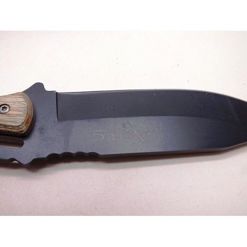 55 - FIXED BLADE KNIFE WITH SHEATH 9.5'