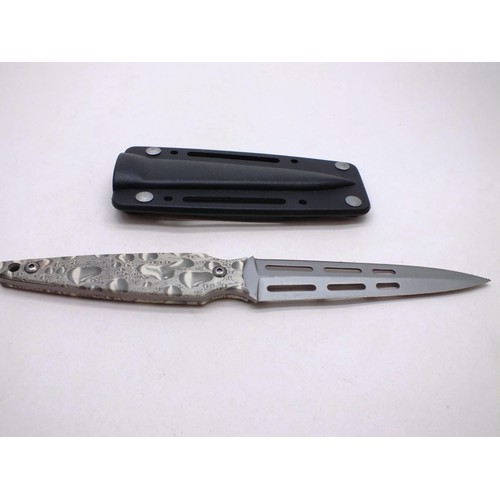 56 - FIXED BLADE KNIFE WITH SHEATH 9'