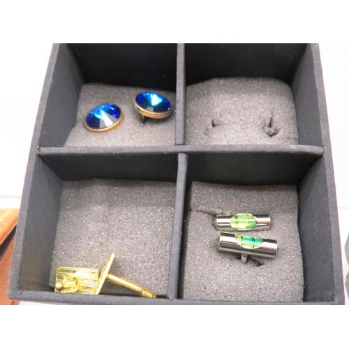 71 - JOBLOT OF GENTS CUFFLINKS INCLUDES BOXED SETS