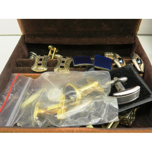 71 - JOBLOT OF GENTS CUFFLINKS INCLUDES BOXED SETS