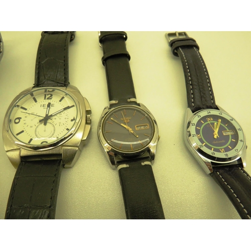 87 - SELECTION OF LAIDES AND MENS WATCHES IN WORKING ORDER INCLUDES SEIKO DATE WATCH AND CASIO DIGITAL